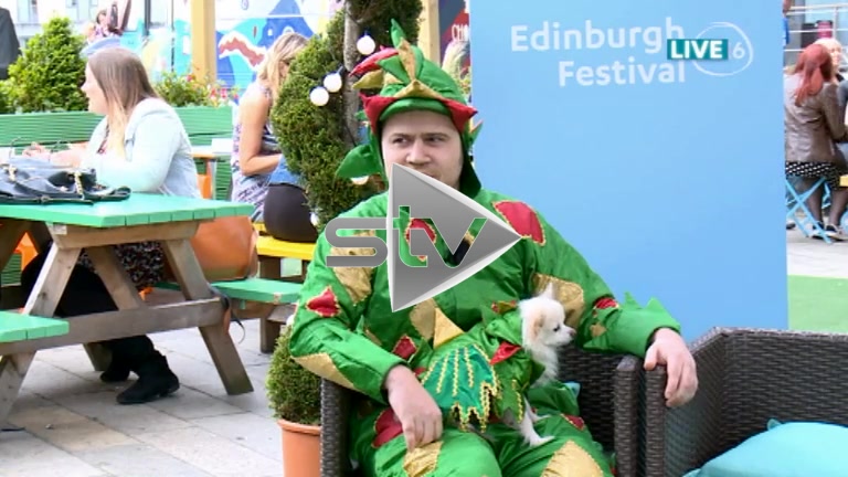 Piff the Magic Dragon at Edinburgh Fest 2016